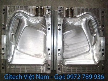 Khuôn thổi chai HD dầu nhớt V4L